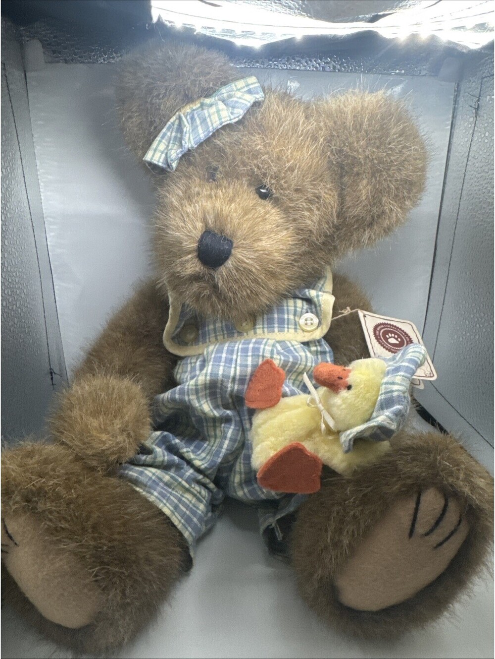 Retired BOYDS Bears MACY SUNBEARY w/ Duck #911952 T.Js Best Dressed Collection